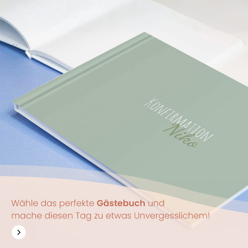 Promo Gästebuch Konfirmation