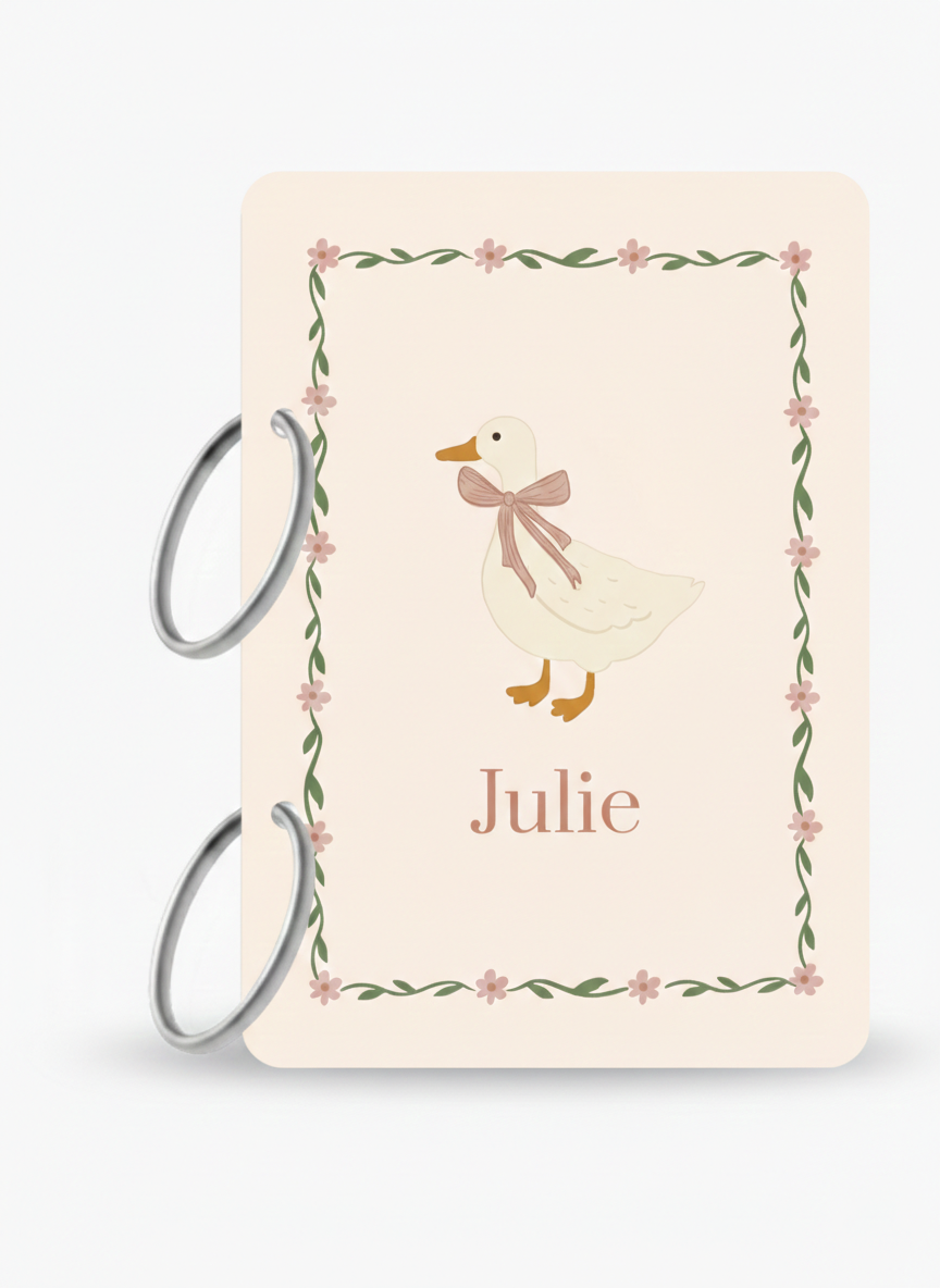 Bewaarbundel geboortekaartjes Julie