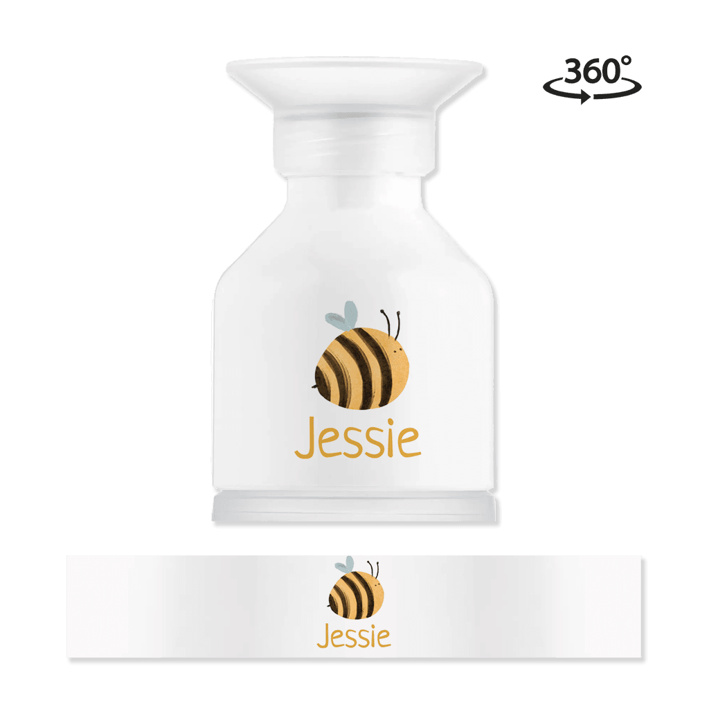 Lieve Dopper drinkfles met illustratie van bijtje en naam