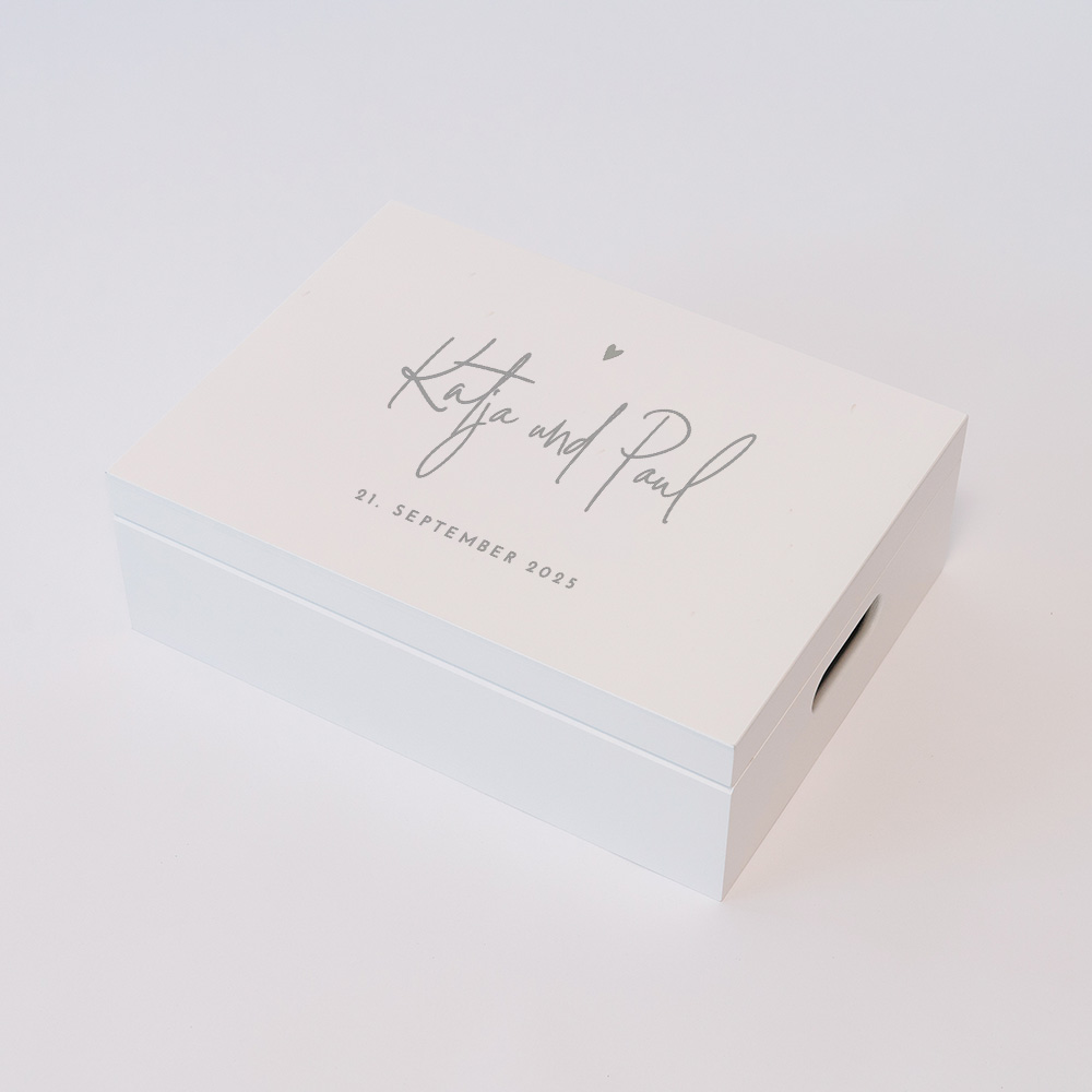 Erinnerungskiste Hochzeit