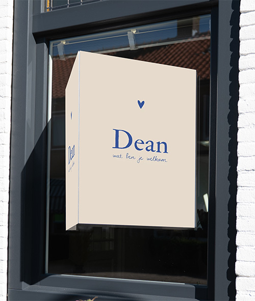 Basic raambord met hartje