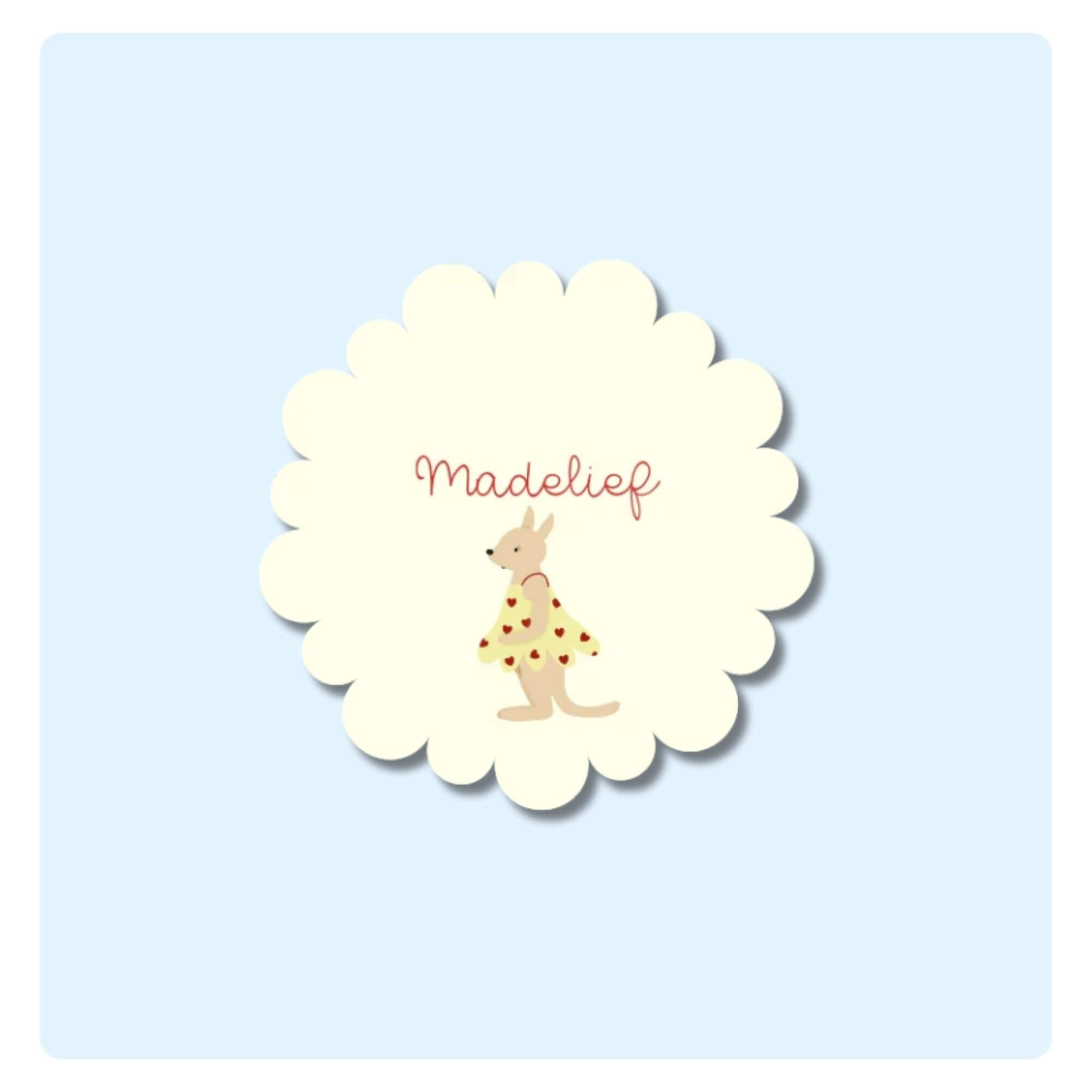 Stanskaart | Bloemvorm