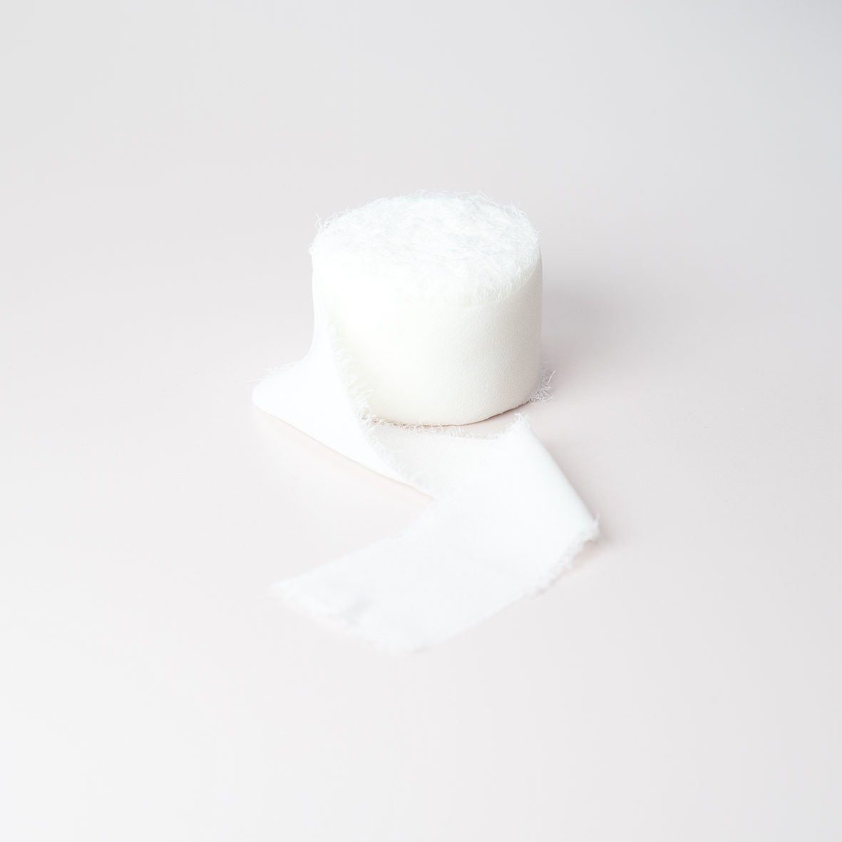 Redirect Chiffon zijden lint ecru