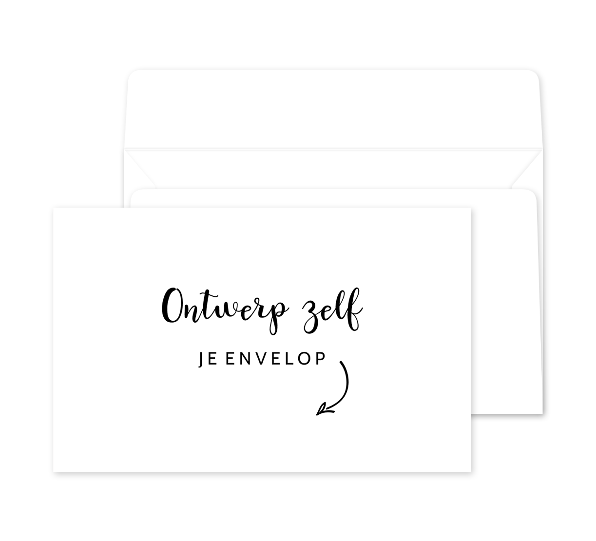 Envelop met eigen design