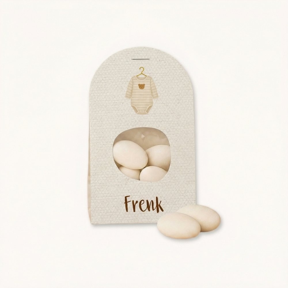 Doopsuiker wikkel romper beertje