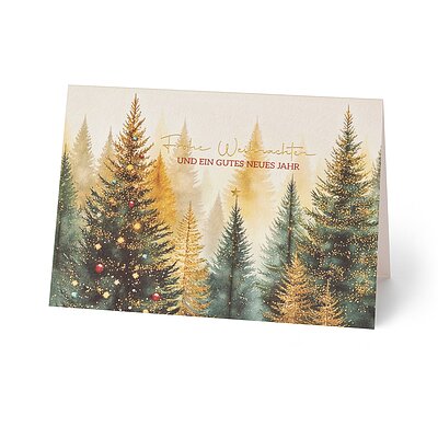 Leuchtender Winterwald 67648