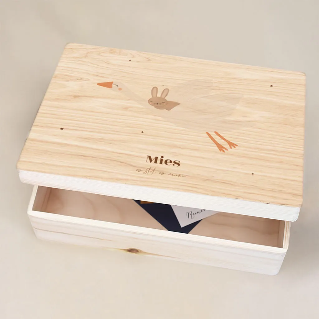 Herinneringskist met maan en sterren | Memorybox  overleden baby