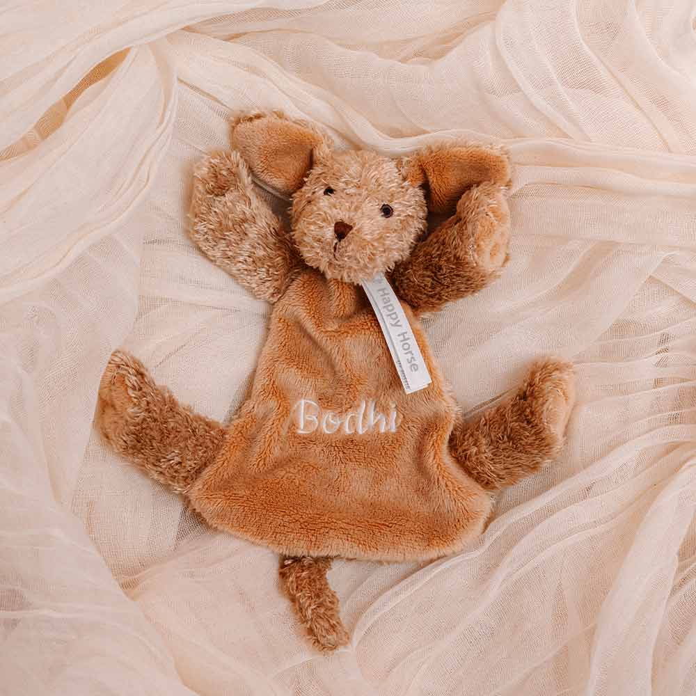 Happy Horse knuffeldoekje hond Brownie