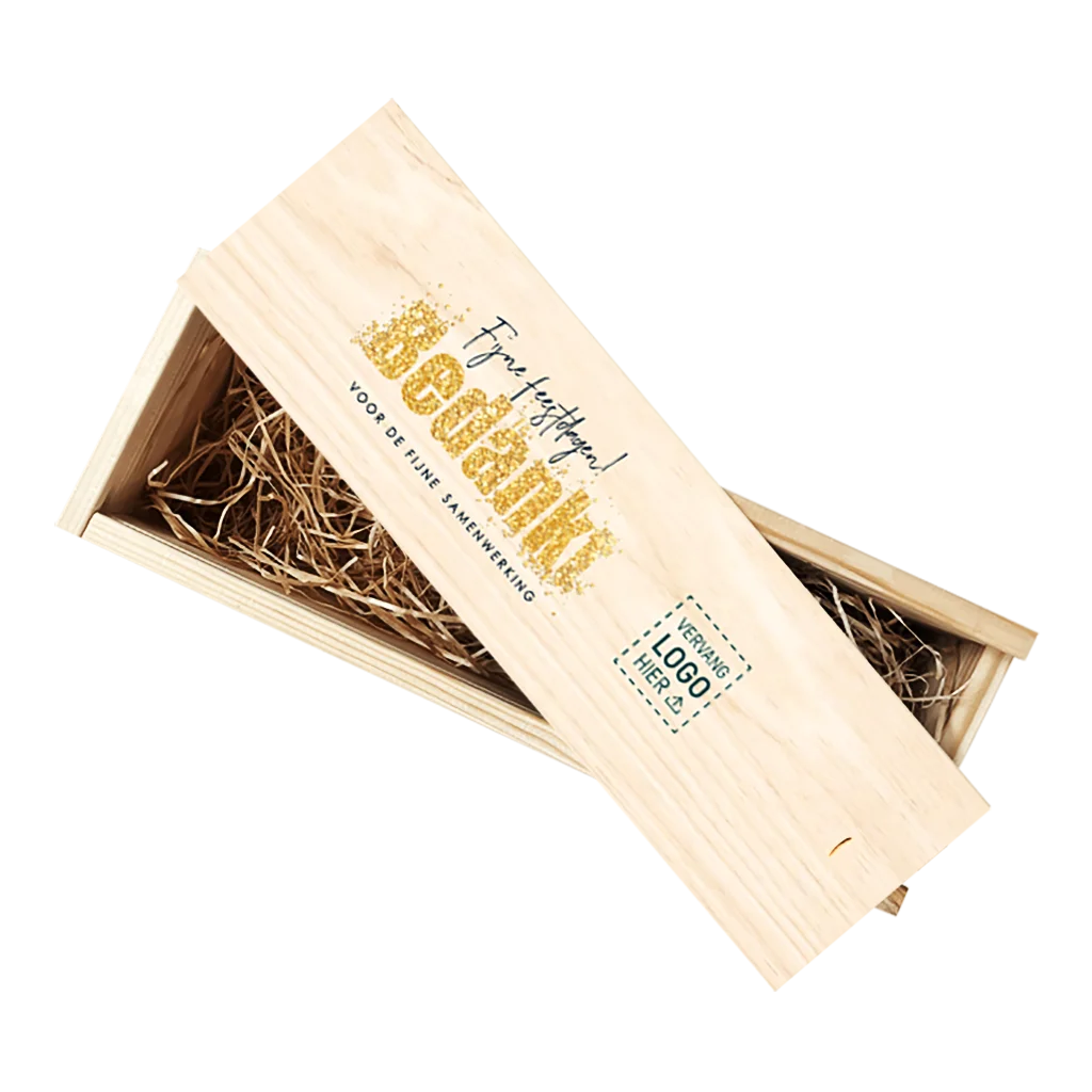 Relatiegeschenk gepersonaliseerde wijndoos