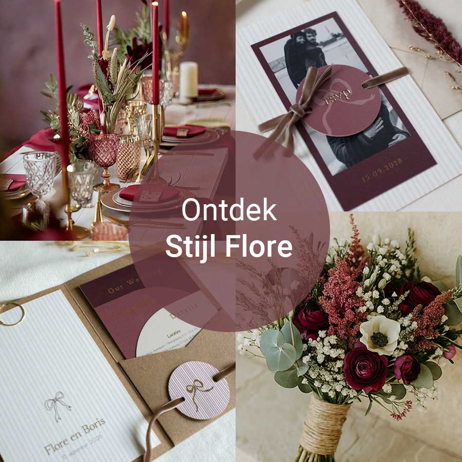 Trouwstijl Flore