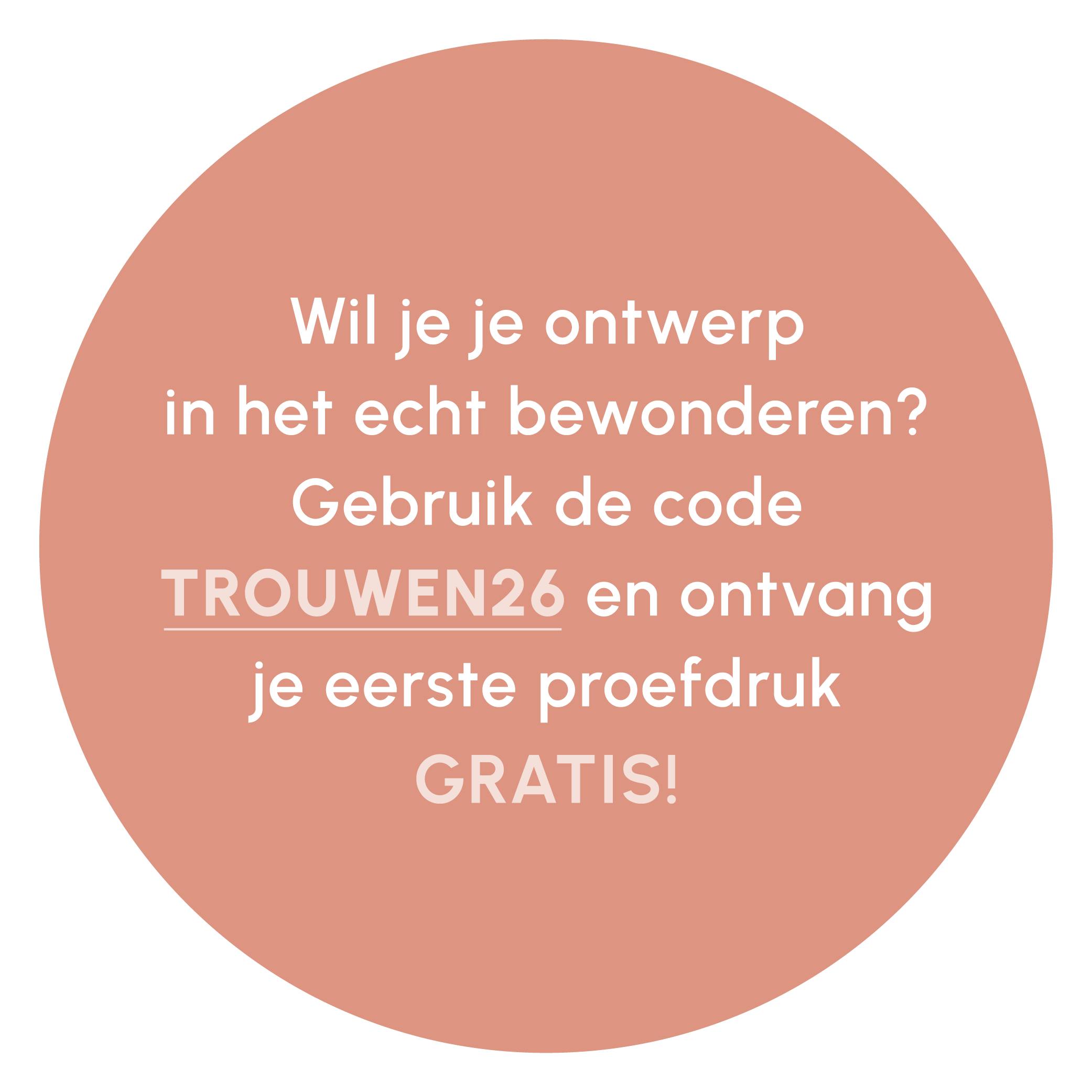 gratis proefdruk trouwen