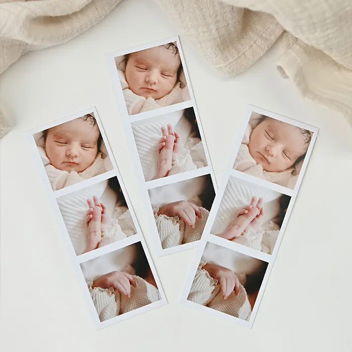 Fotostrip zelf bewerken - per 3 stuks