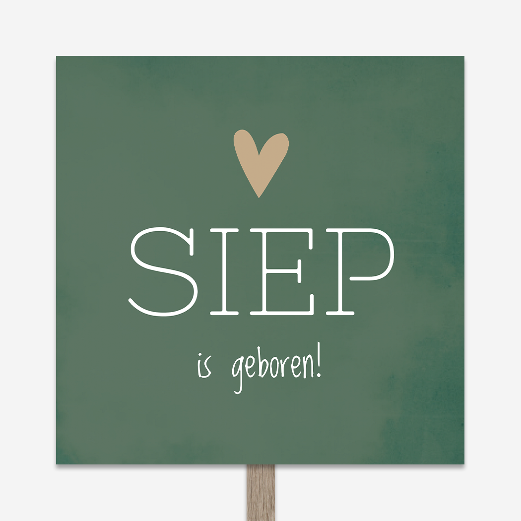 Tuinbord Groen Wit Bruin Stoer