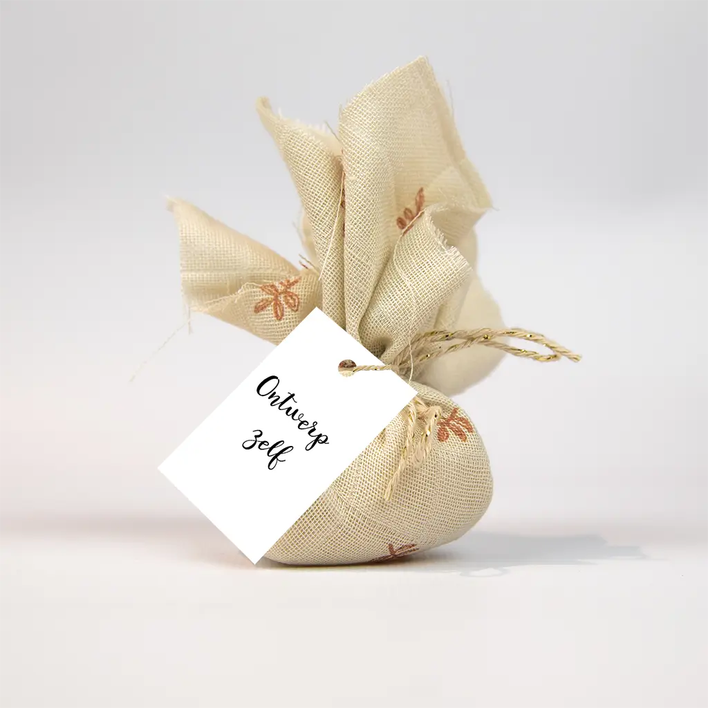 Label rechthoek zelf maken 30 x 50 mm - per 18 stuks