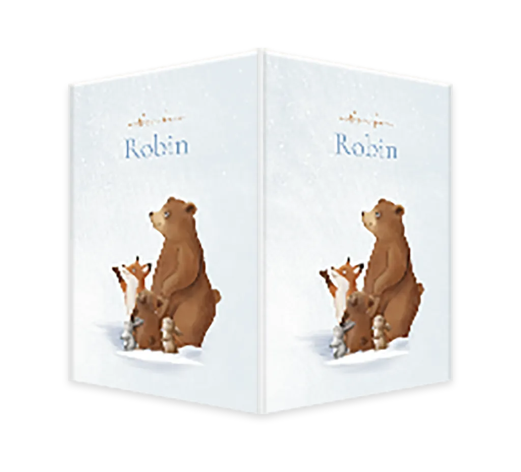 Raambord met winterdieren