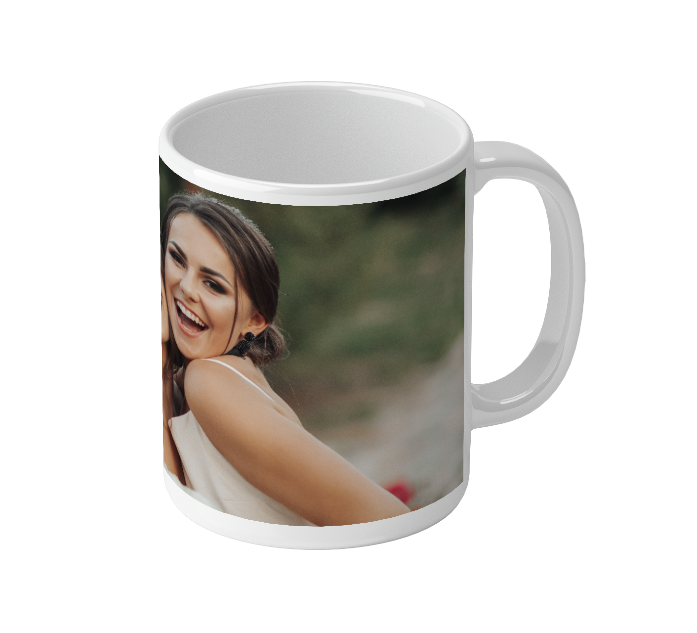 Mok rondom gedrukt met foto