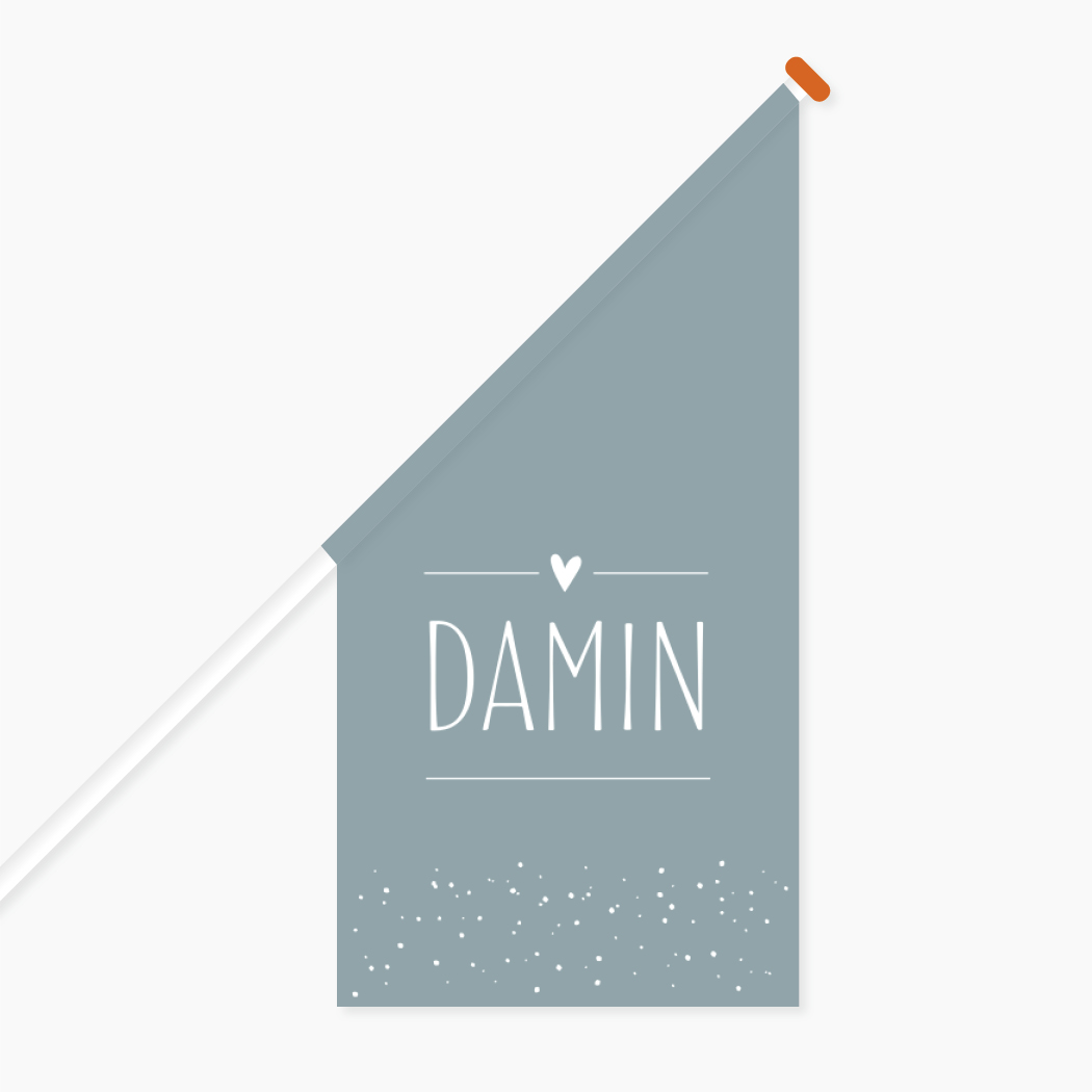 Vlag L Jongen Klassiek Oudblauw