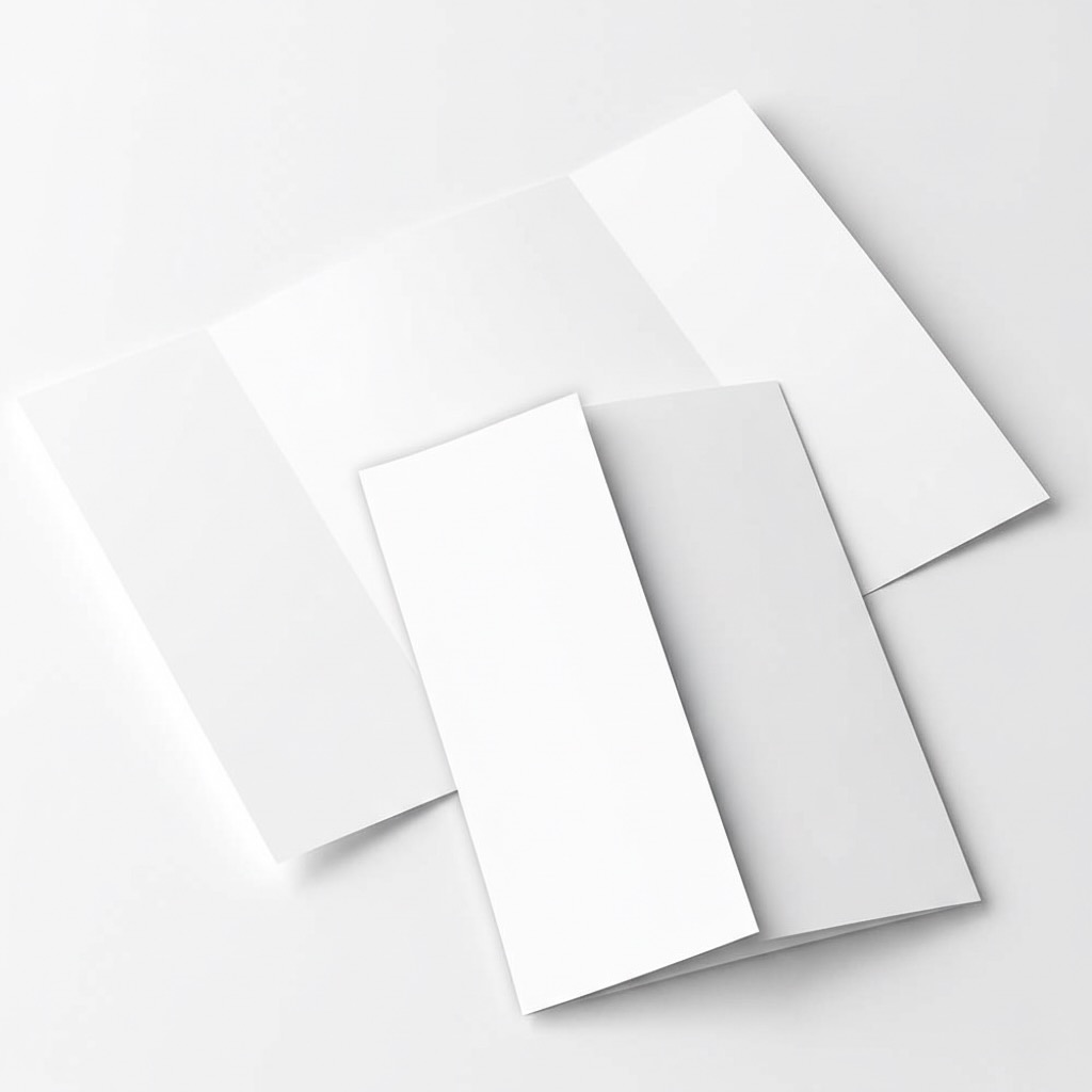 Theatervouw staand geboortekaartje zelf maken