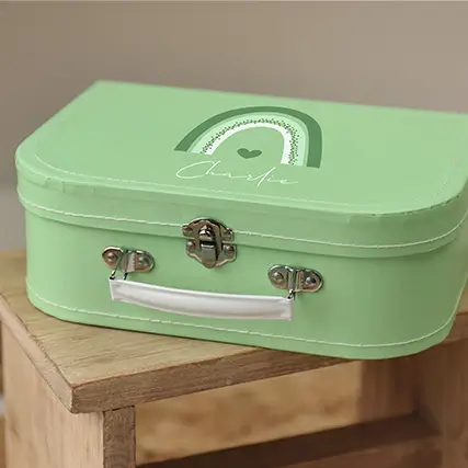 Koffertje met eigen ontwerp