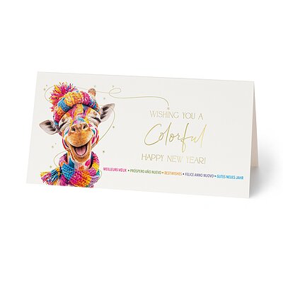 Farbenfrohe Giraffe 80617