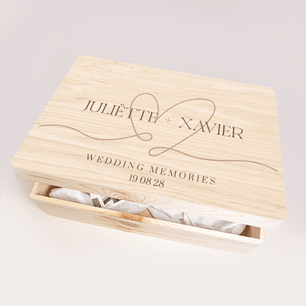 Memorybox builoft met illustratie