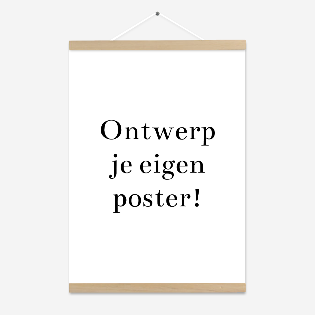 Poster Eigen Ontwerp Blanco