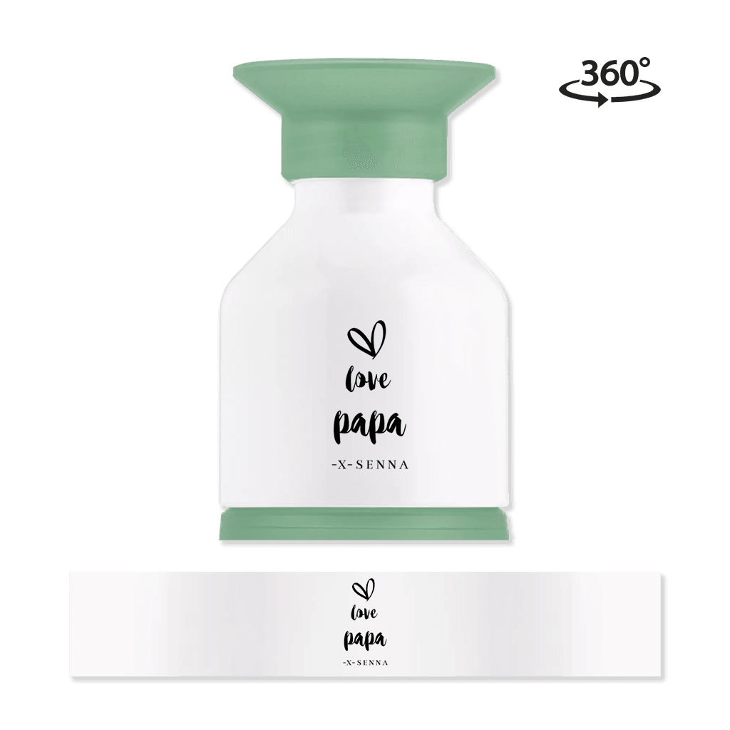 Dopper vaderdag met hartje en "love papa"