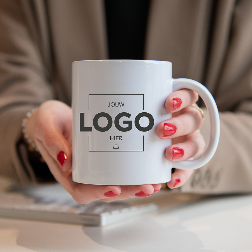 Mok met logo