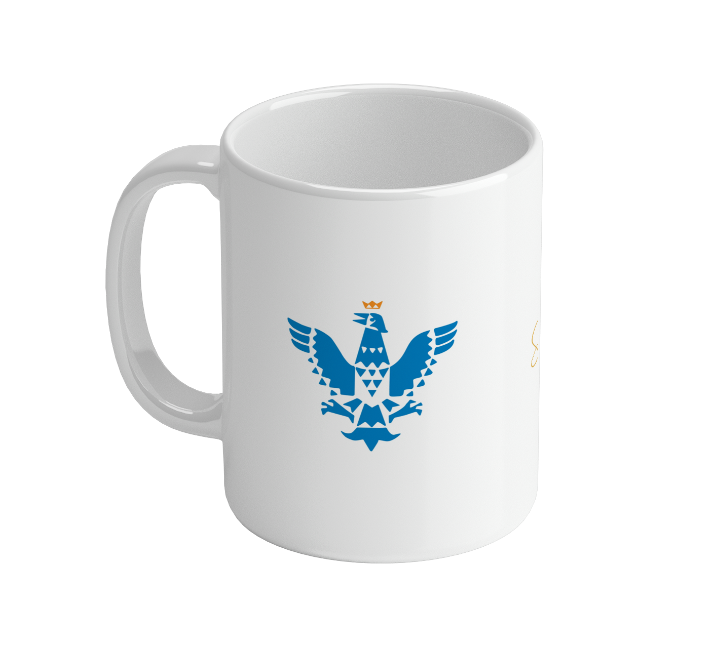 Mok rondom bedrukt met logo