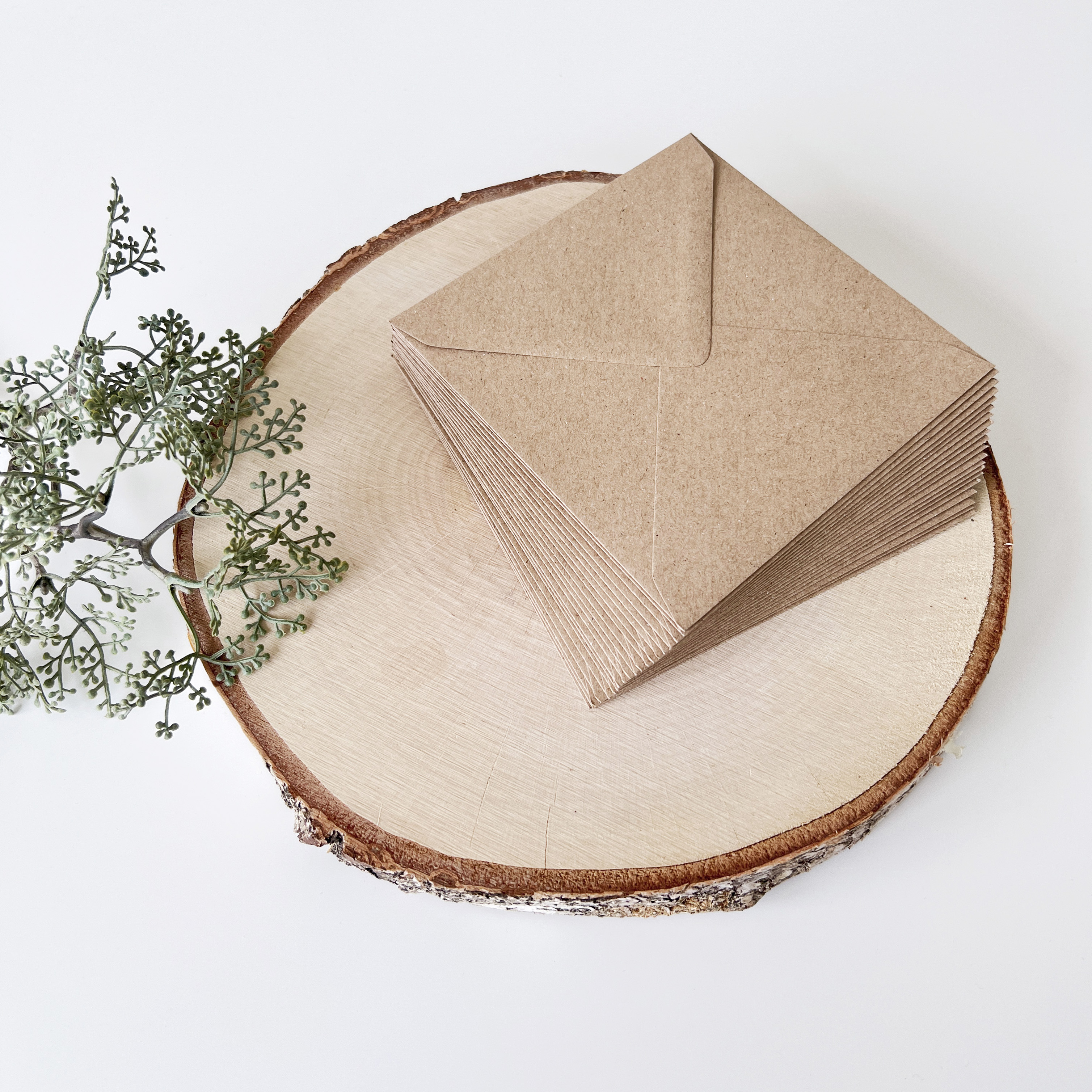 Envelop kraft 13x13cm