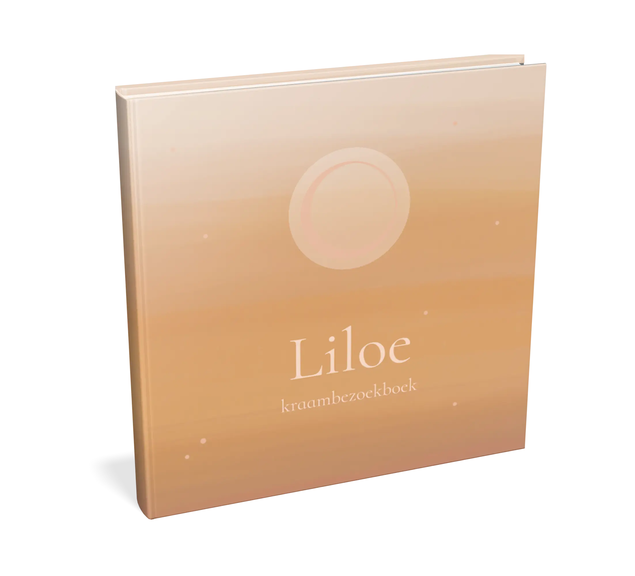 Kraambezoekboek in aardetinten