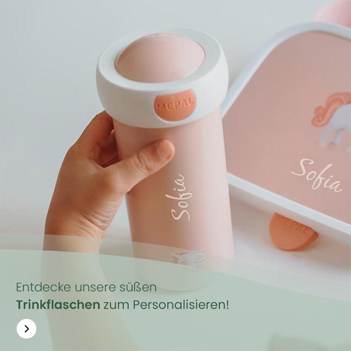 Ad-block Trinkflasche Einschulung