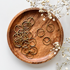 dummy paperclips brons