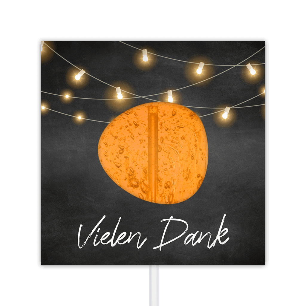 Originelle Lutscherhülle mit Lichterkette | Set von 3 Stück