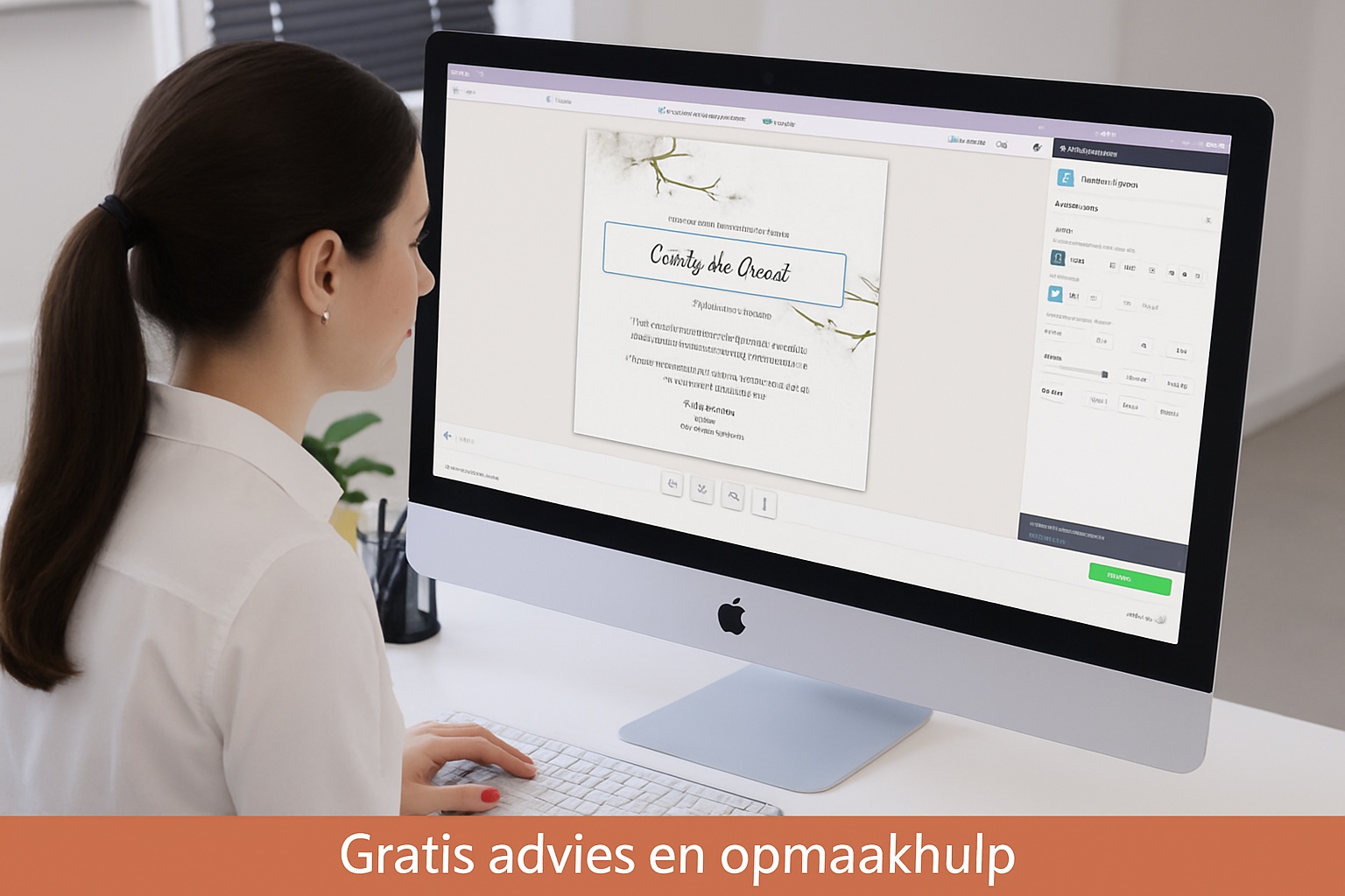 Gratis opmaakhulp bedankkaarten na overlijden