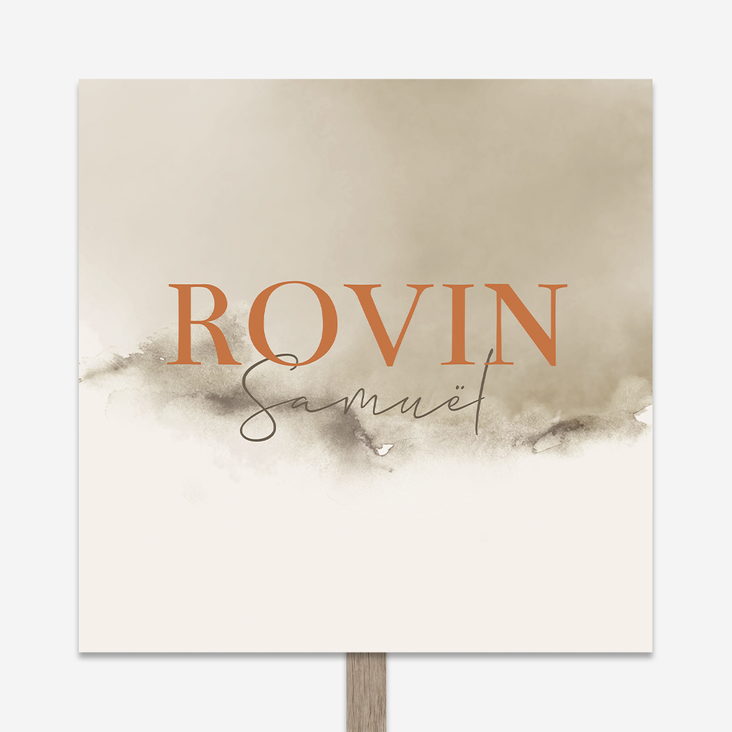 Tuinbord Gewolkt Bruin Beige Trendy