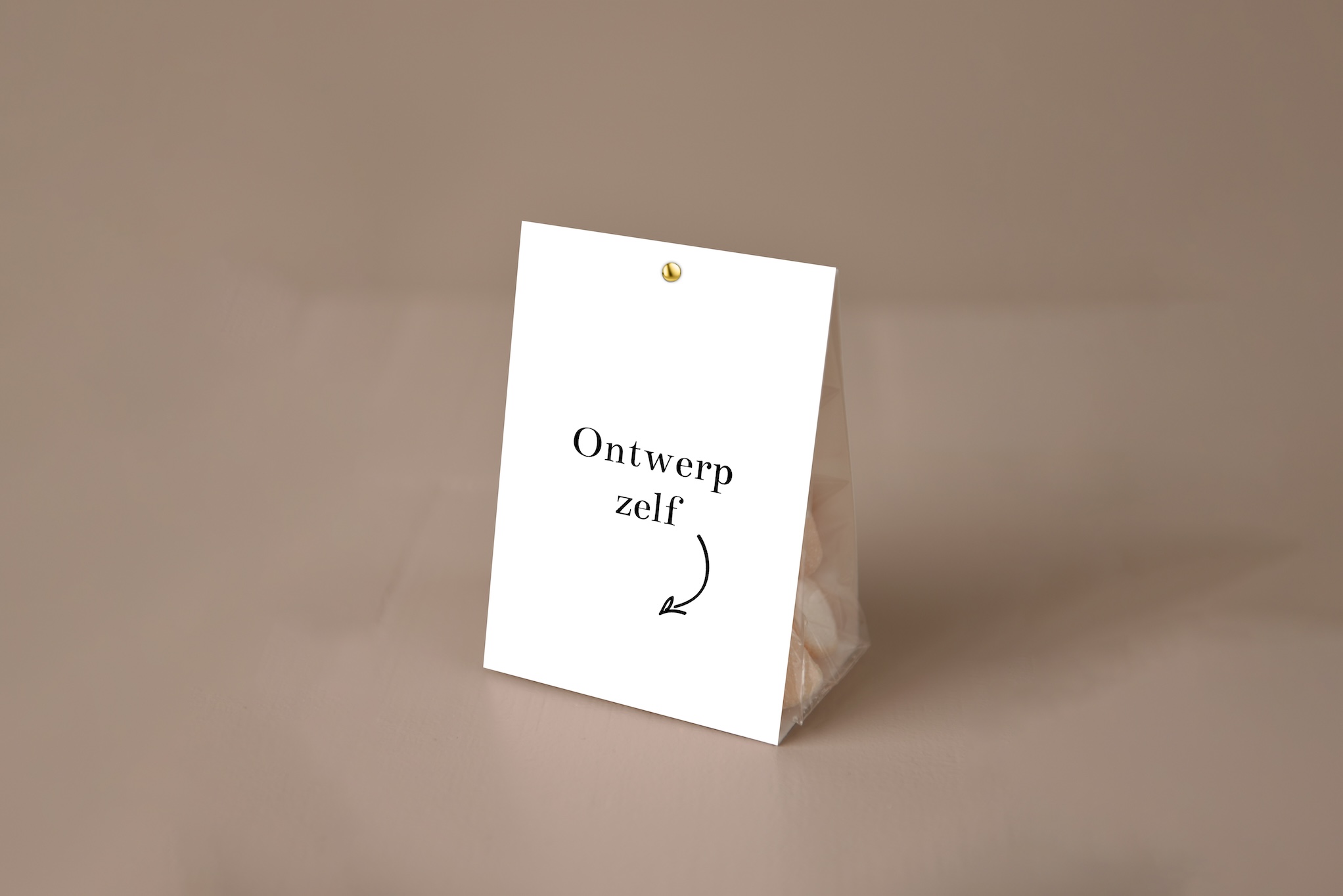 Zelf maken snoepzakje doopsuiker