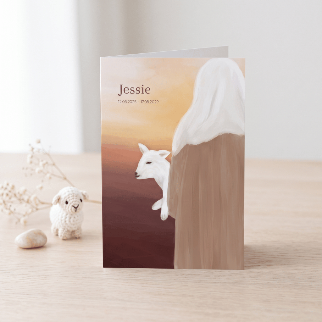 Rouwkaart 'De Goede Herder'