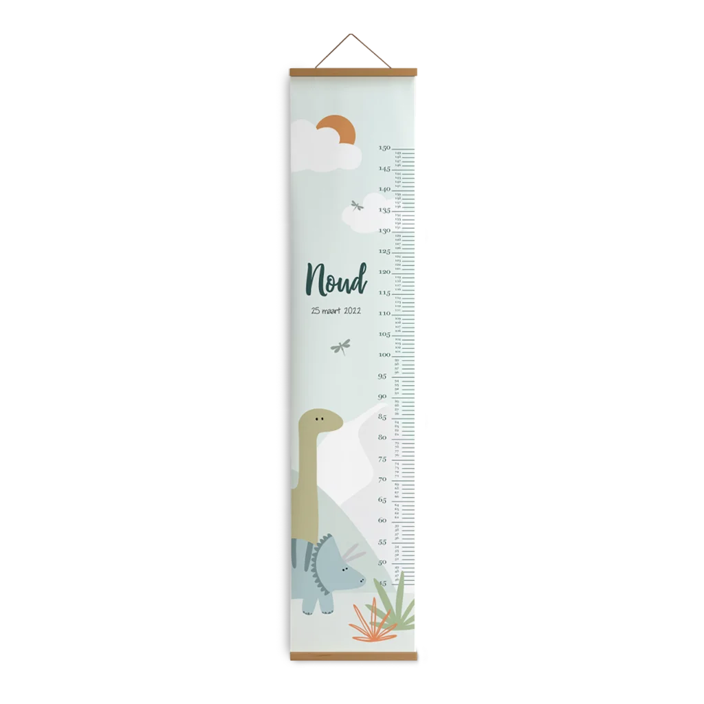 Groeimeter met dino's