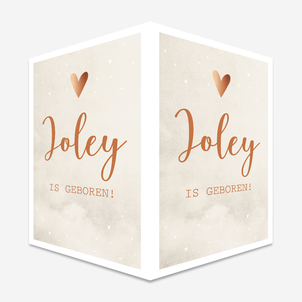 Geboortebord meisje geboren