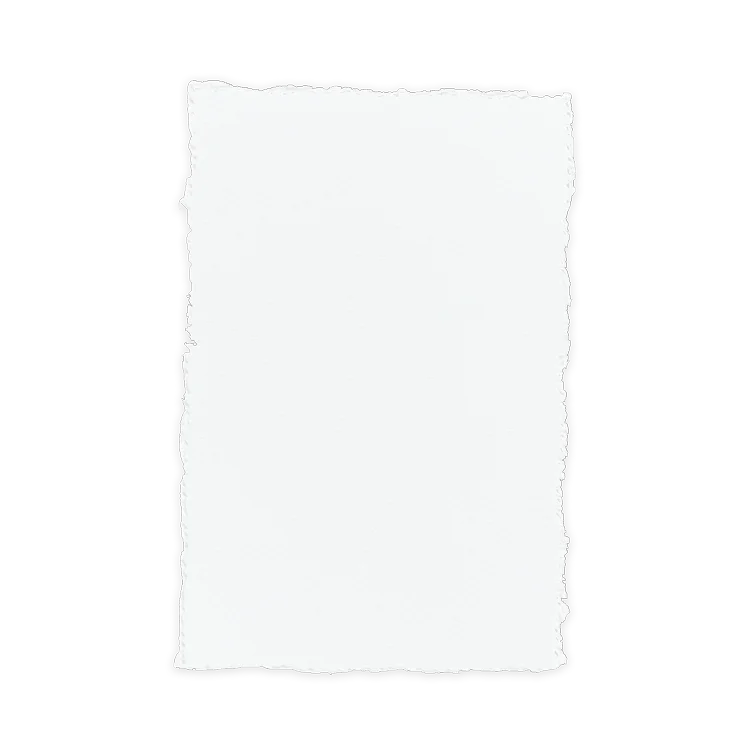 Trouwkaart met handgeschept papier look zelf maken