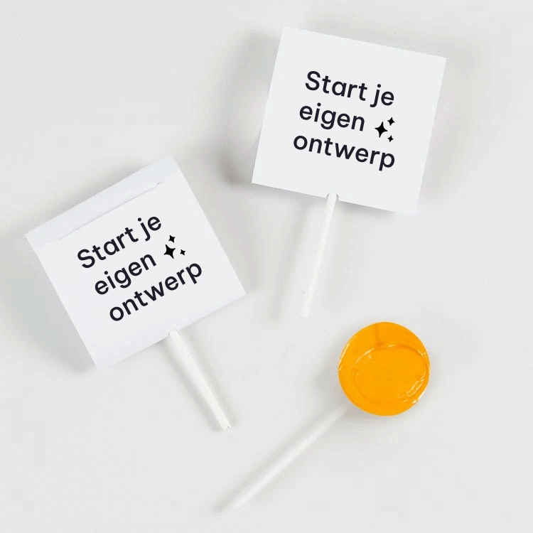 Doopsuiker lollyhoesje zelf maken | 3 stuks