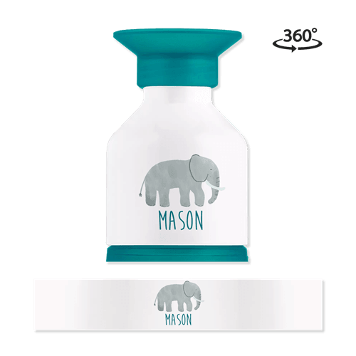 Dopper drinkfles met een olifant en naam