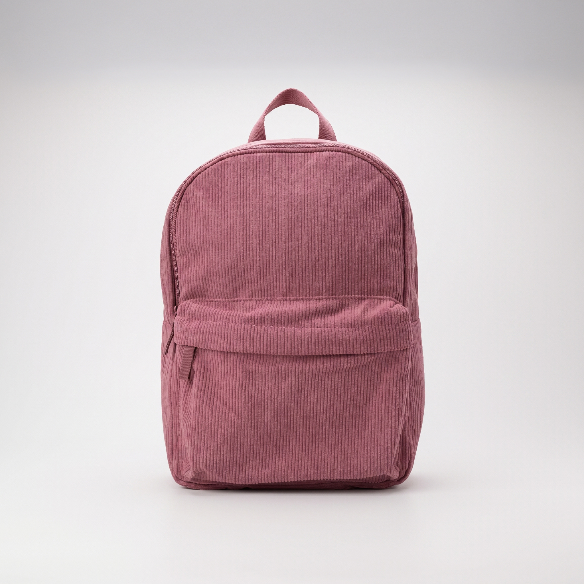 Corduroy rugzak met naam | Oudroze