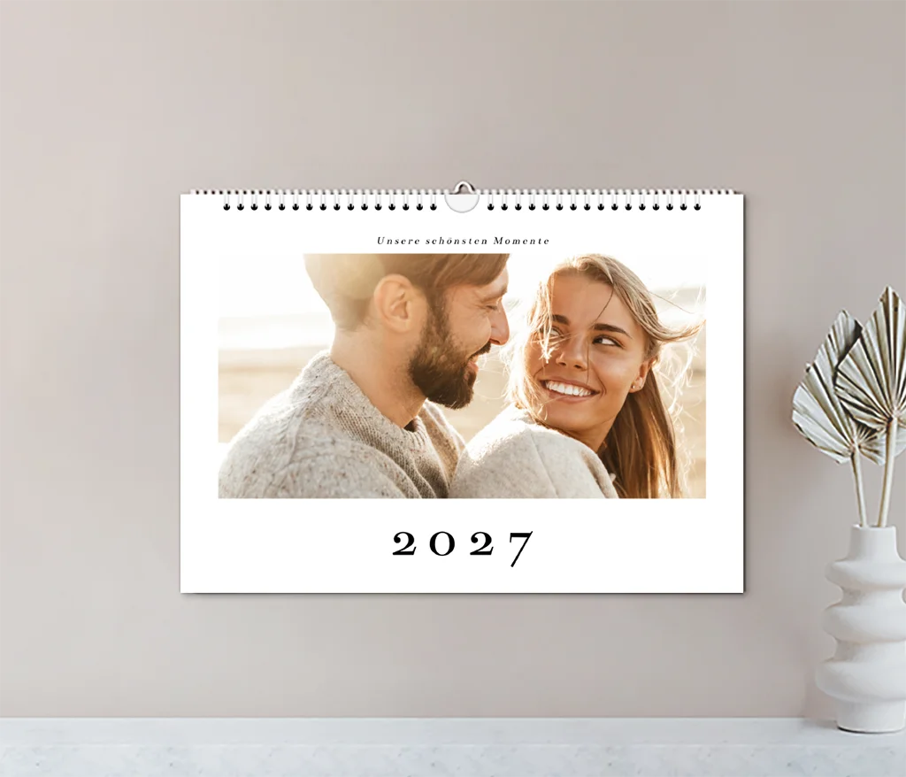 Schlichter Fotokalender Din A3 Quer