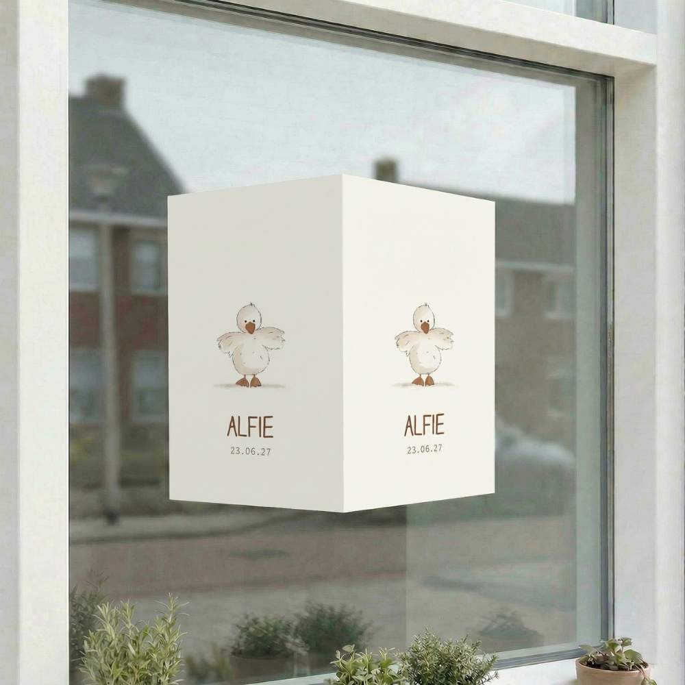 Raambord geboorte kuiken