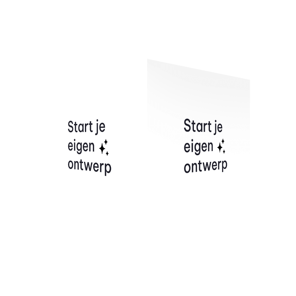 Geboortebord zelf maken | vierkant