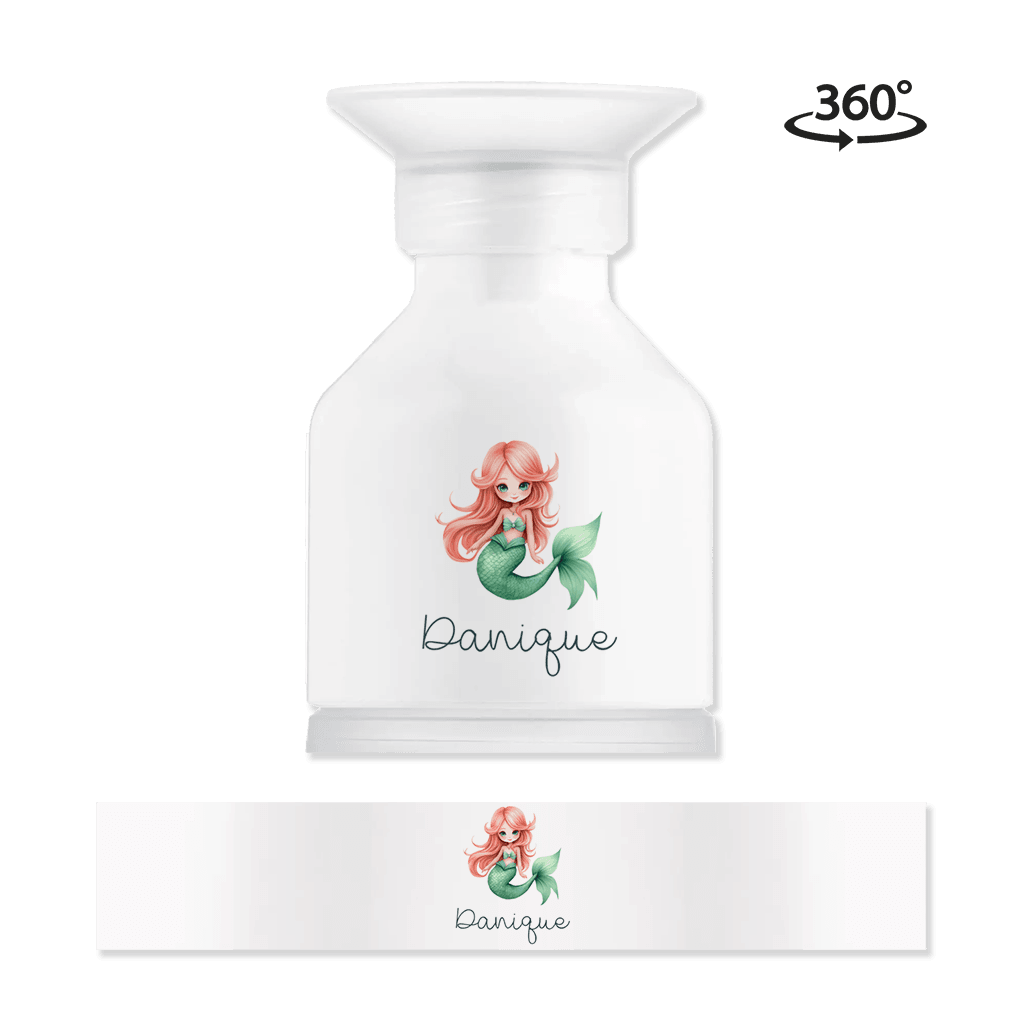 Dopper drinkfles met zeemeermin en naam