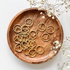 dummy paperclips goud