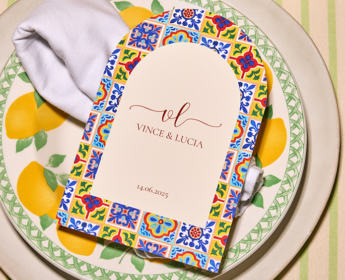 Trouw Vince Lucia Uitnodiging